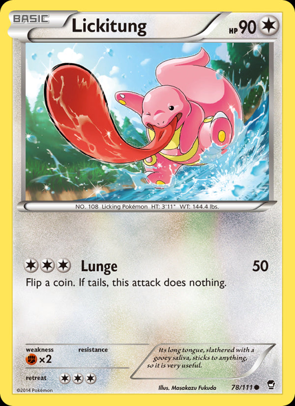 Lickitung - Furious Fists