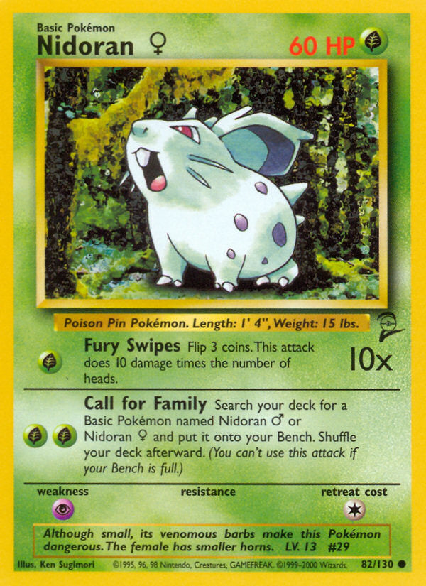 Nidoran♀ - Base Set 2