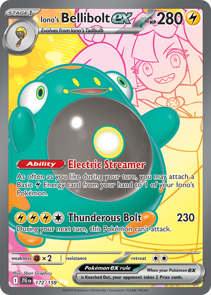 Iono's Bellibolt ex - Journey Together