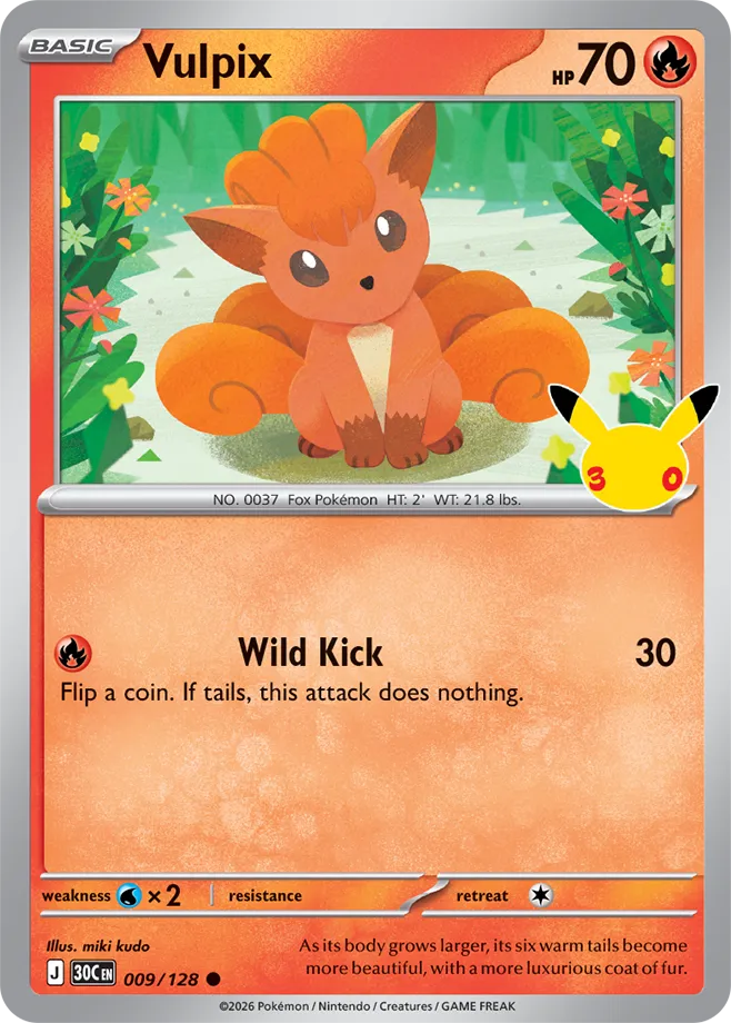 Vulpix - 30th Celebration