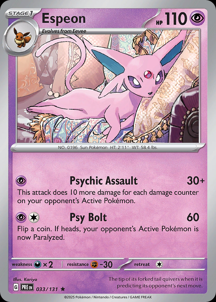 Espeon - Prismatic Evolutions