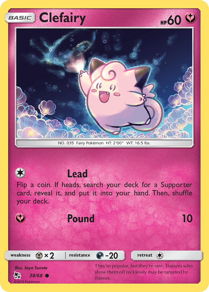 Clefairy - Hidden Fates
