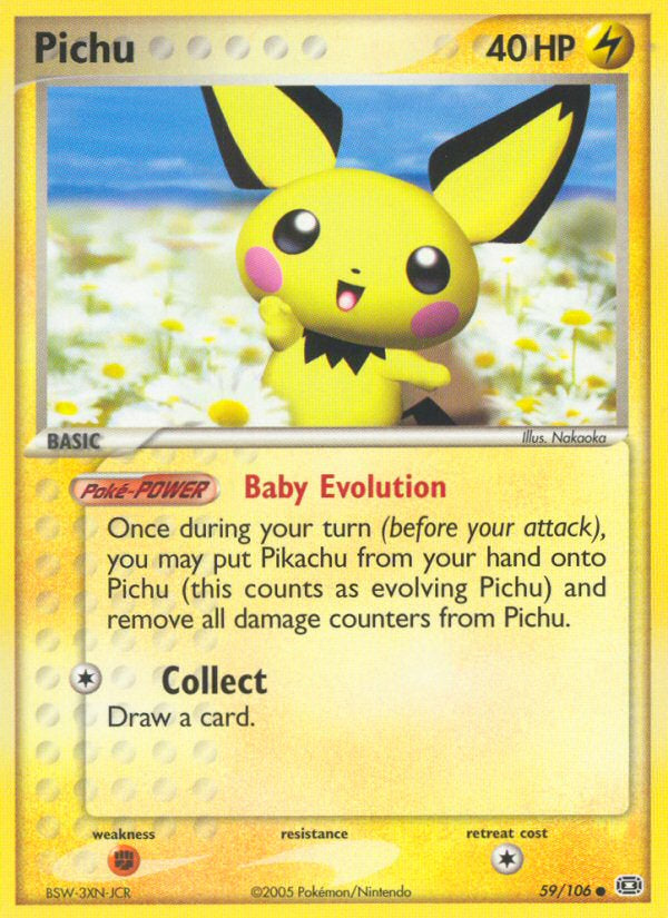 Pichu - EX Emerald