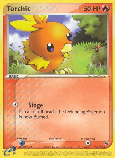 Torchic - EX Ruby & Sapphire