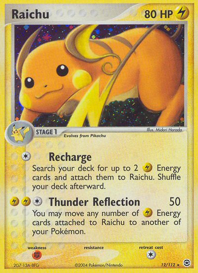 Raichu - EX FireRed & LeafGreen