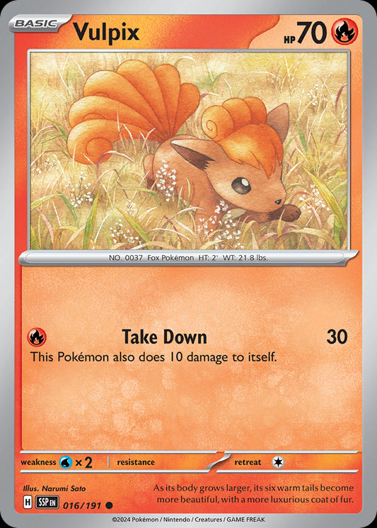 Vulpix - Surging Sparks