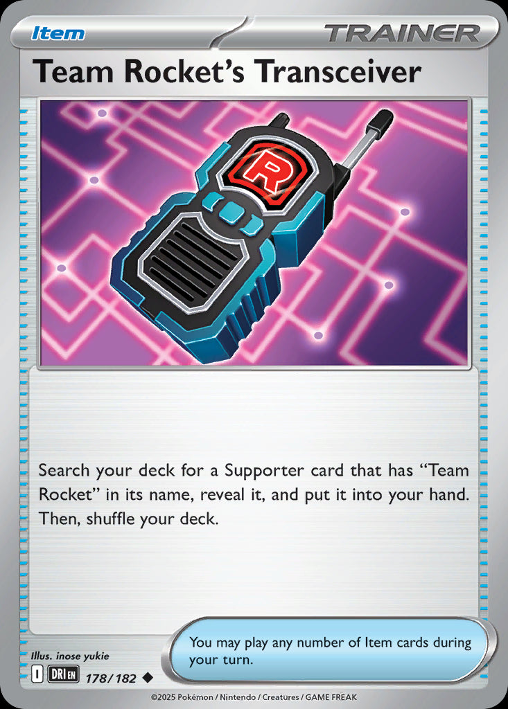 Team Rocket's Transceiver - Destined Rivals