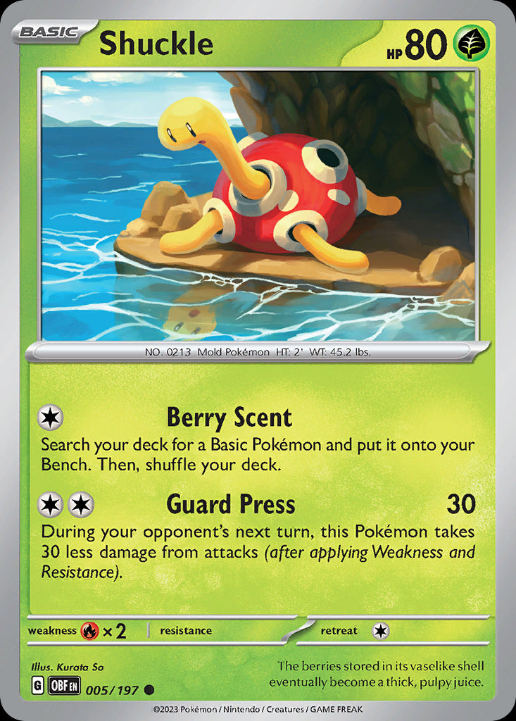 Shuckle - Obsidian Flames