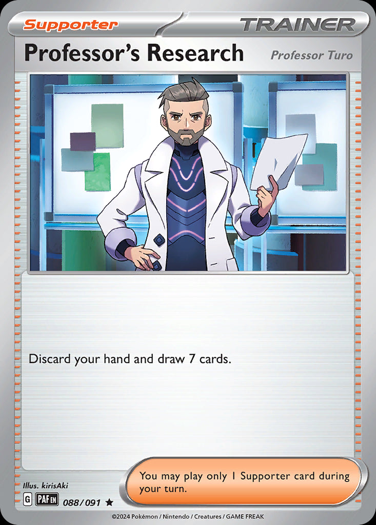 Professor's Research - Paldean Fates