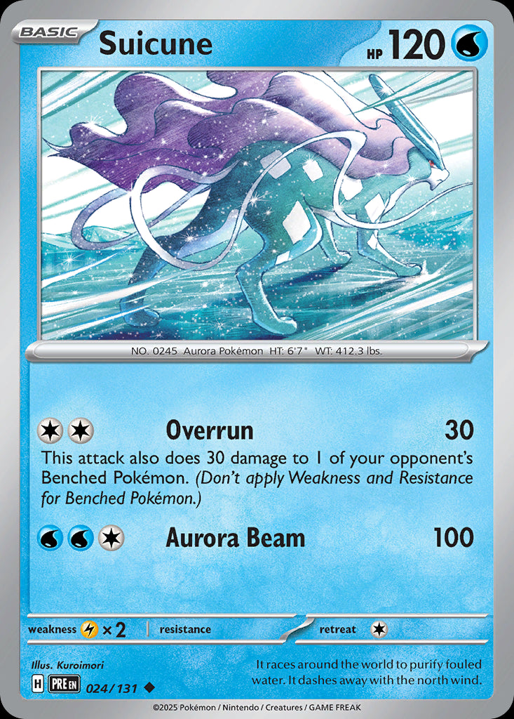 Suicune - Prismatic Evolutions