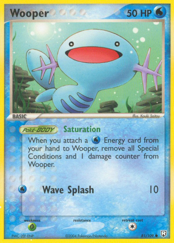 Wooper - EX Team Rocket Returns
