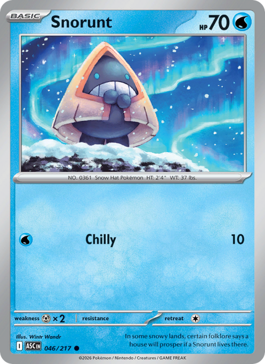 Snorunt - Ascended Heroes