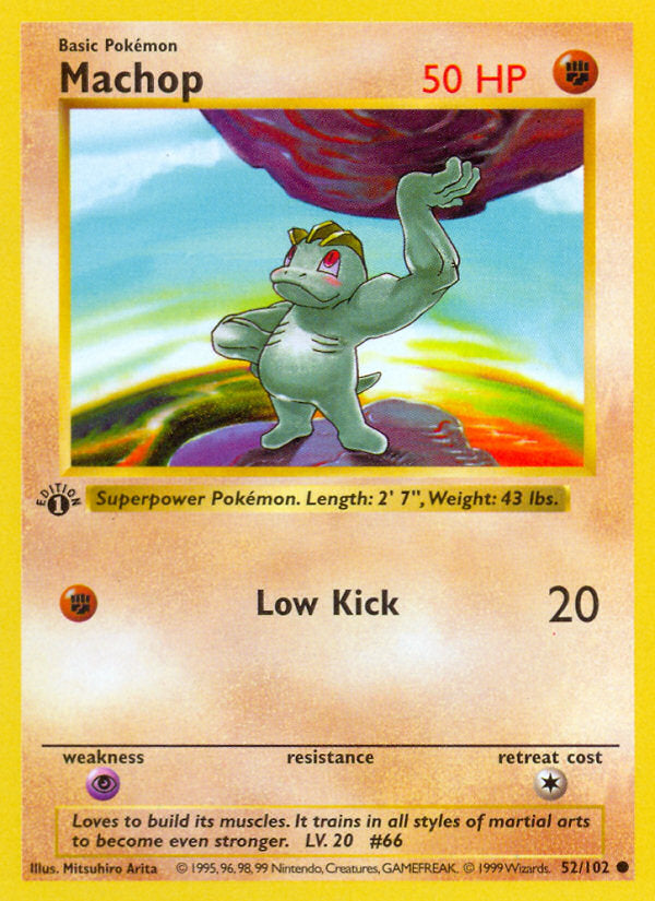 Machop - Base Set