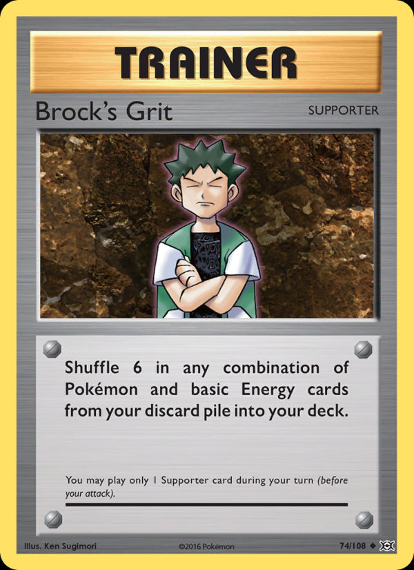 Brock's Grit - Evolutions