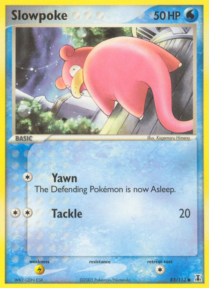 Slowpoke - EX Delta Species