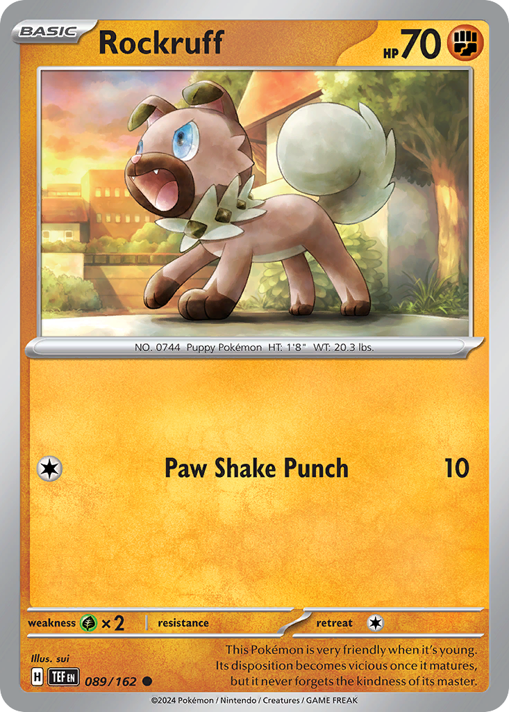 Rockruff - Temporal Forces