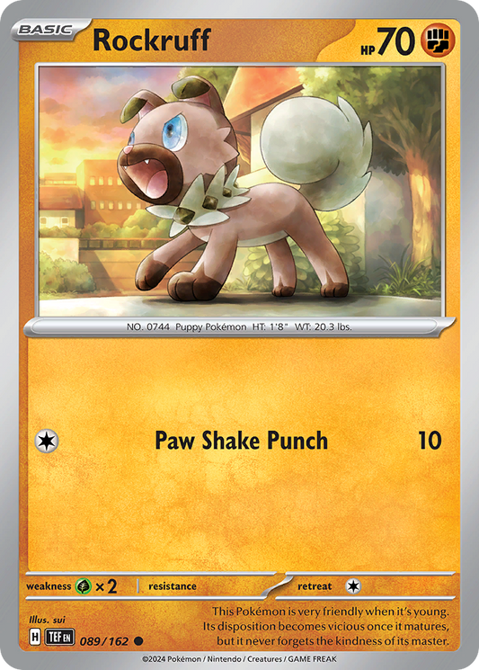 Rockruff - Temporal Forces