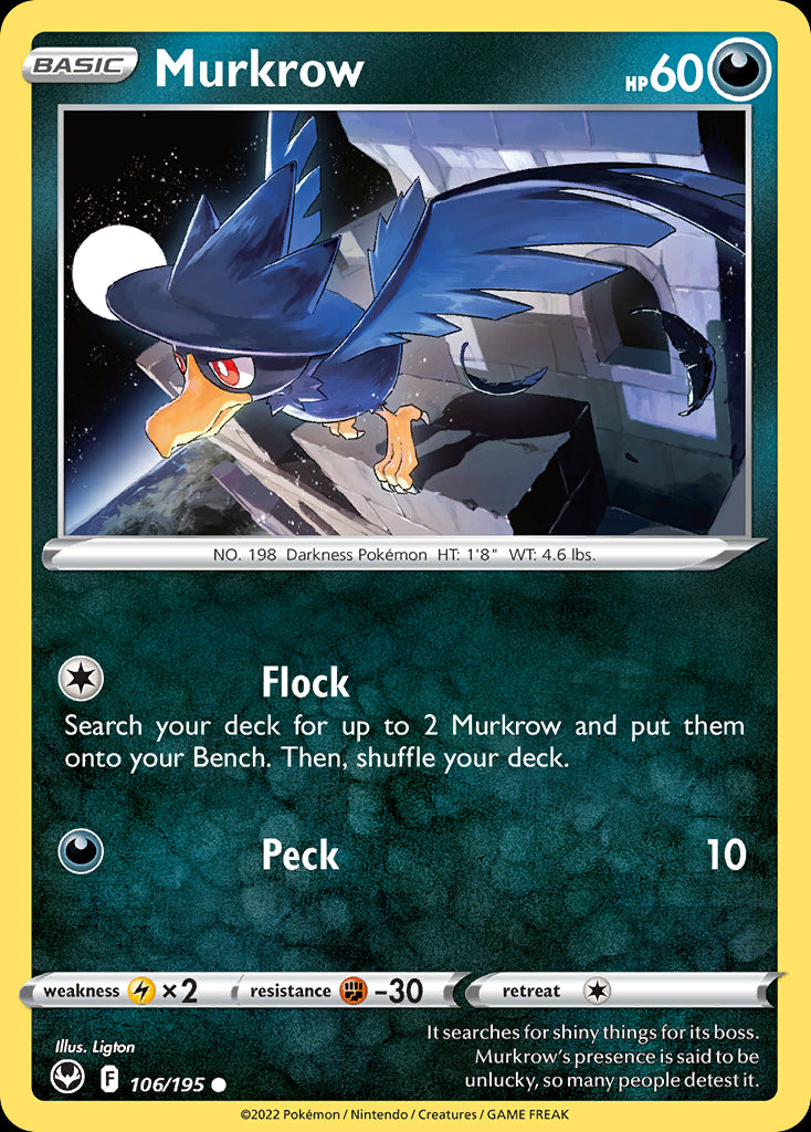 Murkrow - Silver Tempest