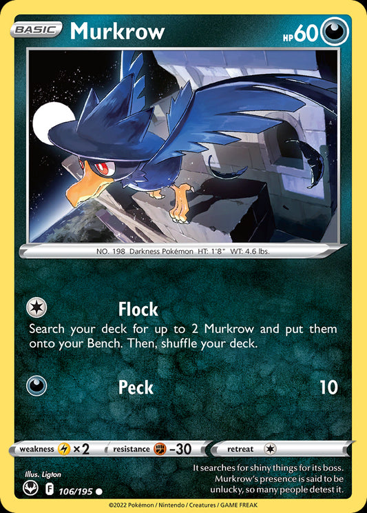 Murkrow - Silver Tempest