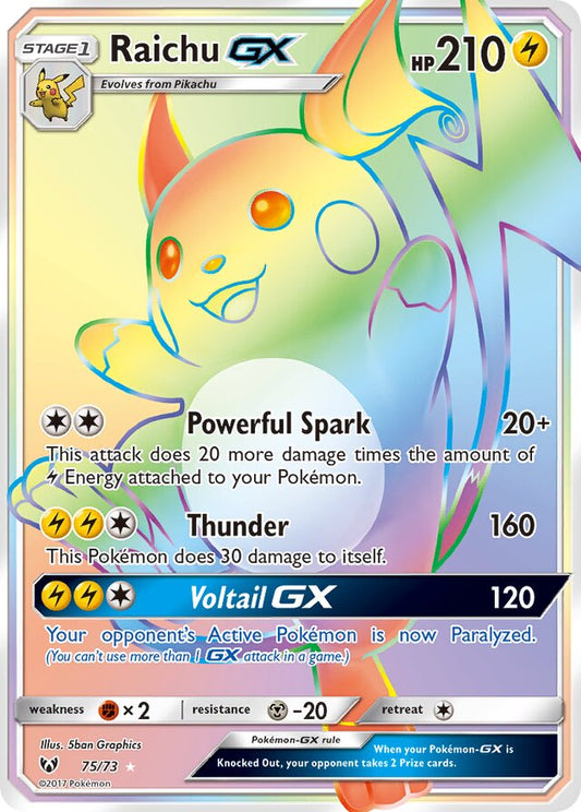 Raichu GX - Shining Legends