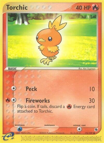 Torchic - EX Ruby & Sapphire