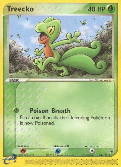 Treecko - EX Ruby & Sapphire