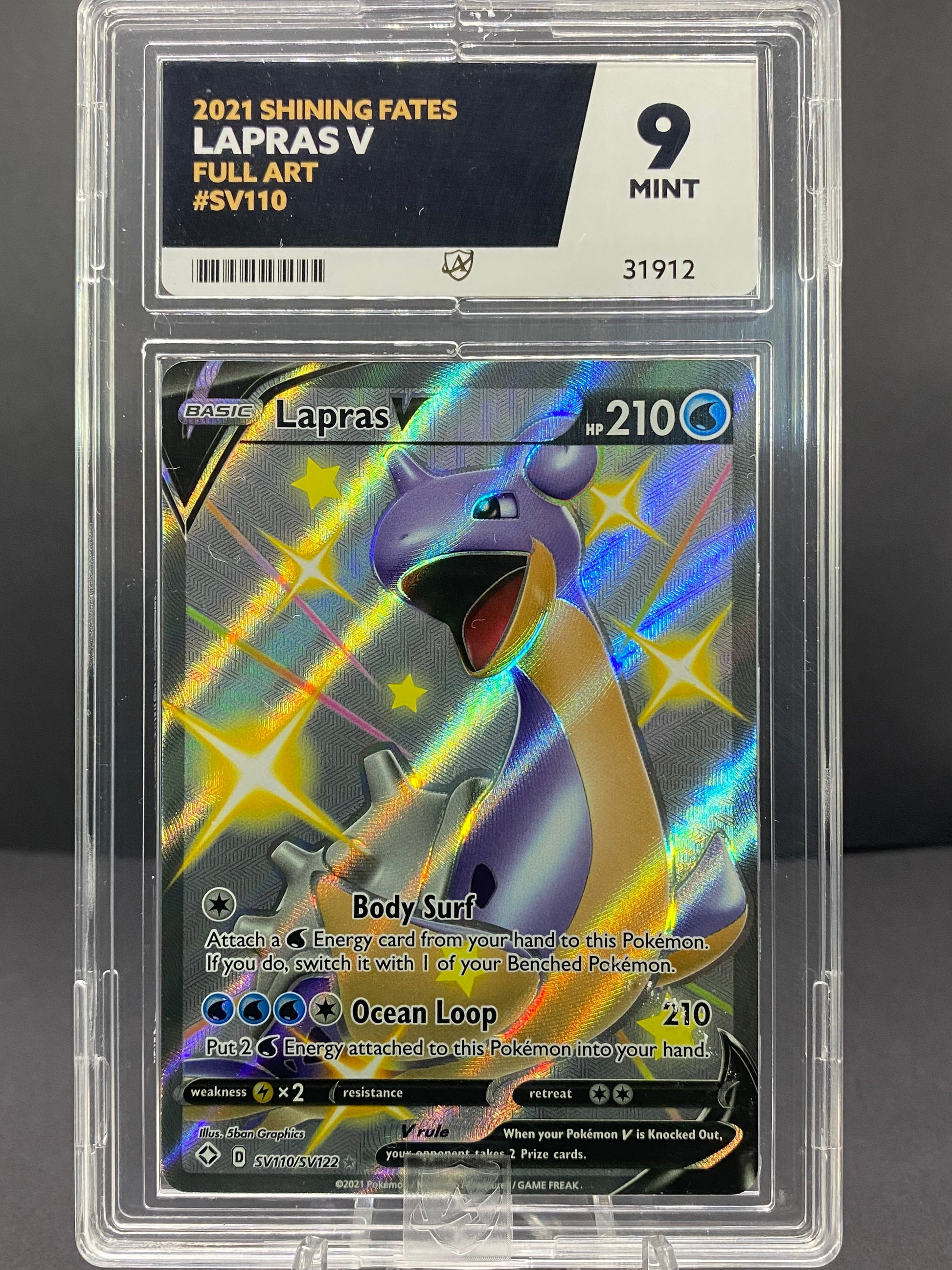 Lapras V Shining Fates