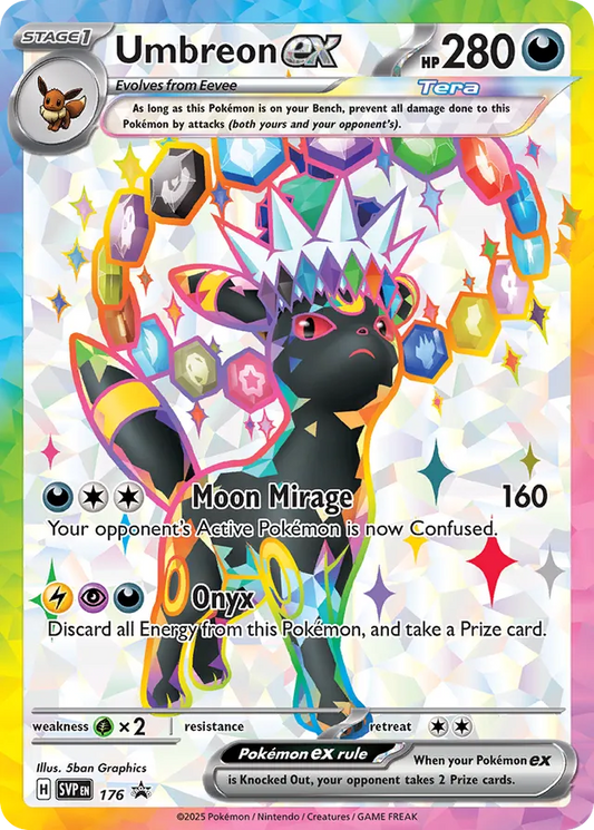 Umbreon ex - Scarlet & Violet Black Star Promos