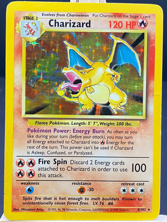 004/102 - Charizard - Base Set (Normal Holo)
